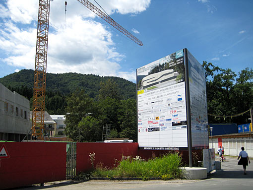 Warmbad Villach Baustelle Kärnten Therme