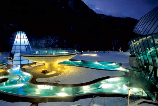 Aqua Dome Therme Längenfeld im Tiroler Ötztal